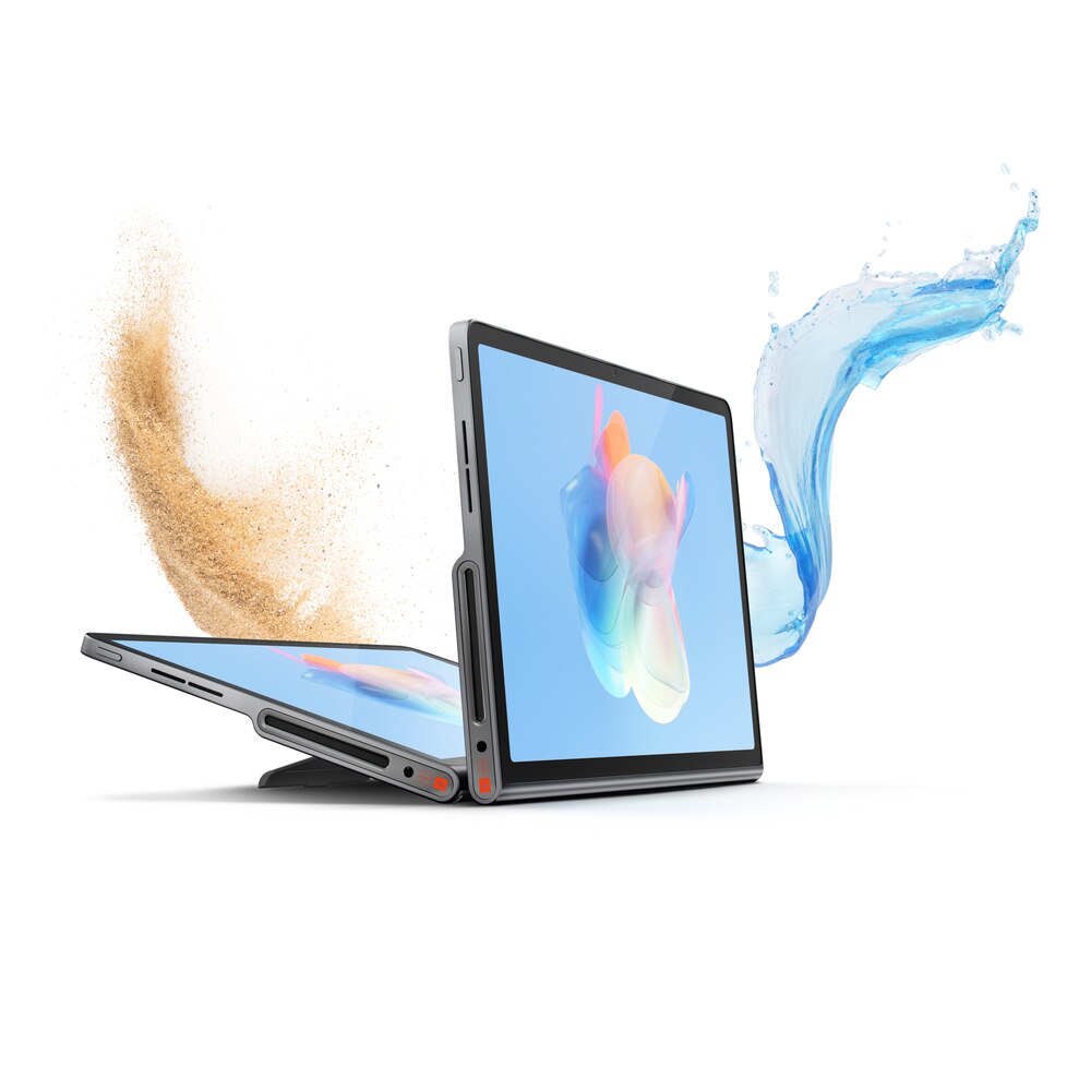 Tableta Lenovo Tab Plus, Procesor MediaTek Helio G99, Ecran 2K 11.5", 8GB RAM, 128GB Flash, 8MP, Wi-Fi, Bluetooth, GPS, Android + Husa Sleeve Gri