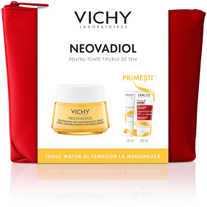 ΠΠΎΠΌΠΏΠ»Π΅ΠΊΡ Π΄Π½Π΅Π²Π΅Π½ ΠΊΡΠ΅ΠΌ Vichy Neovadiol Menopause, ΠΠ° Π²ΡΠ·ΡΡΠ°Π½ΠΎΠ²ΡΠ²Π°Π½Π΅ Π½Π° Π»ΠΈΠΏΠΈΠ΄ΠΈΡΠ΅ ΠΈ ΡΡΡΠ³Π°Π½Π΅, 50 ΠΌΠ»