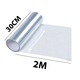 Min? PPF защитно фолио за фарове и задни светлини, Retoo ClearView, 30 cm x 2 m, 150 µm дебелина, самовъзстановяващо се, хидрофобно, предотвратява пожълтяването, предпазва от надраскване и замърсяване, включени са шпакла, филцова шпакла и нож