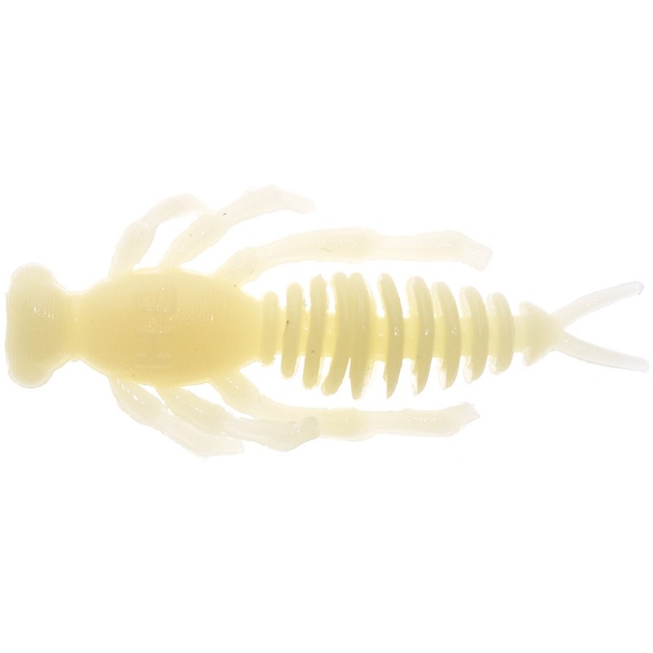 12 db lágy csali készlet, lárva típusú, Harmony Baits Chrobak Jr. 4,5cm 002, pisztráng, domolykó vagy sügér horgászatához