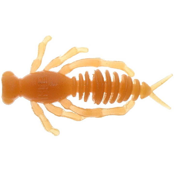 12 db lágy csali készlet, lárva típusú, Harmony Baits Chrobak Jr. 4,5cm 022, pisztráng, domolykó vagy sügér horgászatához