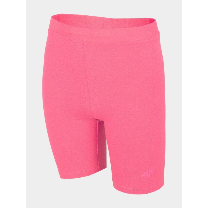 4F sport rövidnadrág lányoknak, rózsaszín, leggings, minőségi anyag, elasztikus derék, 158-164 CM