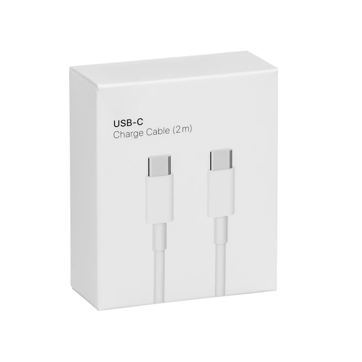 Adatkábel kompatibilis Apple iph 16, 15, 15 pro, 16 pro, 16 pro max Type-C - Type-C, 2m, 67w