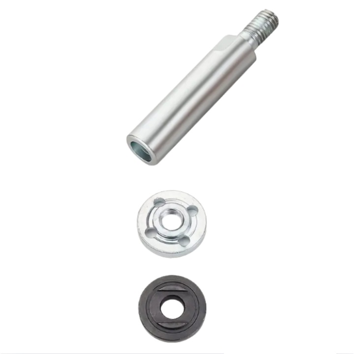 Tija de extensie pentru polizor unghiular, adaptor pentru masina de lustruit, M10, 80 mm