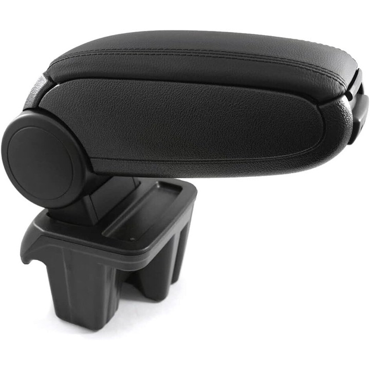 Cotiera Consola Centrala Cutie Depozitare Organizator Pentru Ford Focus MK 3 III 2015 - 2018 Rabatabila Piele Neagra Lux