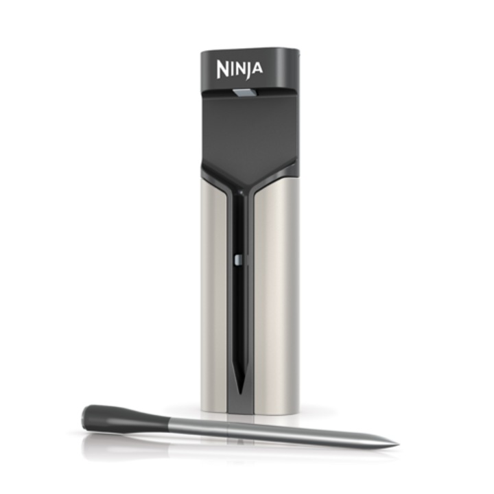 Безжичен термометър за готвене, Ninja, ProChef WP100, черен/сребрист