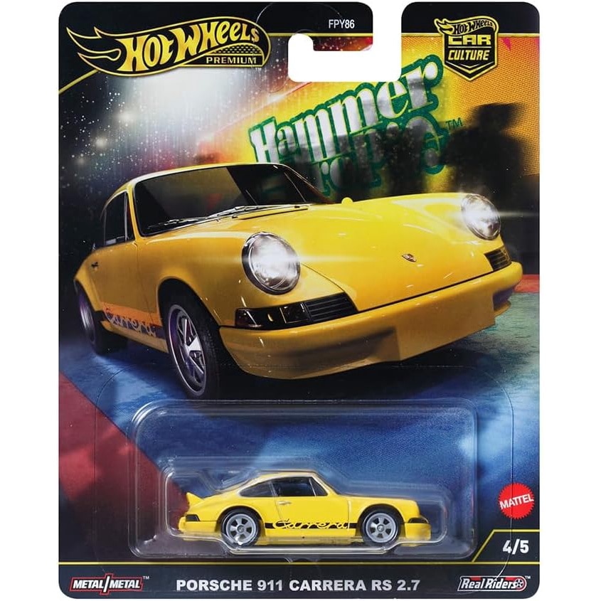 Masinuta Hot Wheels Premium, Car Culture, Porsche 911 Carrera RS