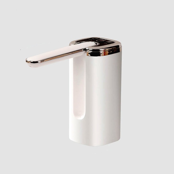 Elektromos vízpumpa, USB, kompakt, 5W, elegáns kivitel, fehér