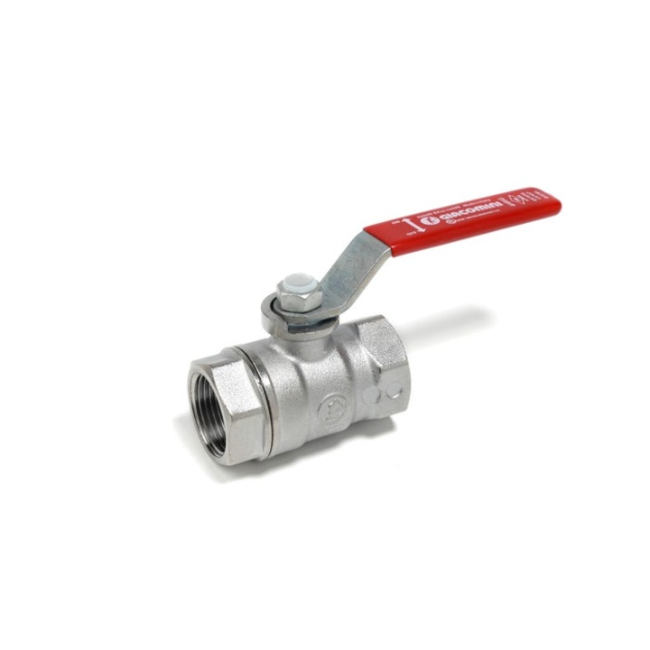 Robinet sfera Giacomini, alama cromata, filet interior - interior, 3/4", actionare maneta