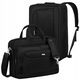 Rucsac, Peterson, Poliester, Compartiment Dedicat Pentru Laptop, Bretele Reglabile, 40x30x14 cm, Negru