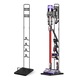 Suport Premium Pentru Aspirator Dyson, V15 V12 V11 V10 V8 V7 V6 5GEN, NewEvo®, Montaj Fara Gauri in Pereti, Instalare Rapida, Constructie Stabila, Economisire Spatiu, 126x22x28.5 cm, Negru