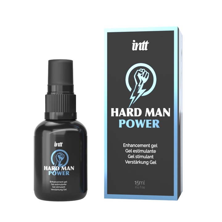 Gel Stimulant Hard Man Power, Creste Performanta si Intensifica Placerea Masculina, 15ml