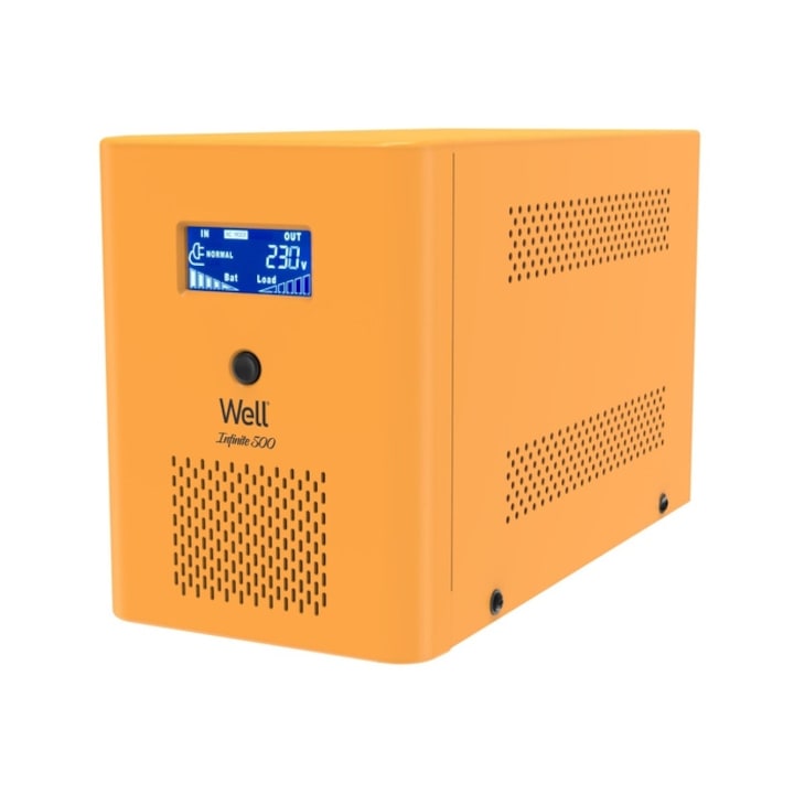 Well Infinite UPS за централно отопление, 500 W, 230 V / 12 V, чиста синусоида