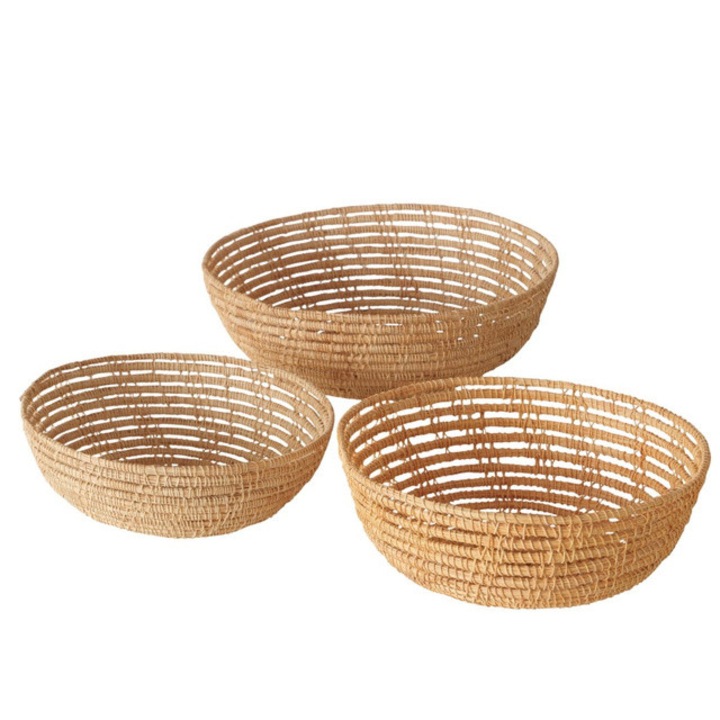 Cos tesut Palmina, 3 buc, palmier