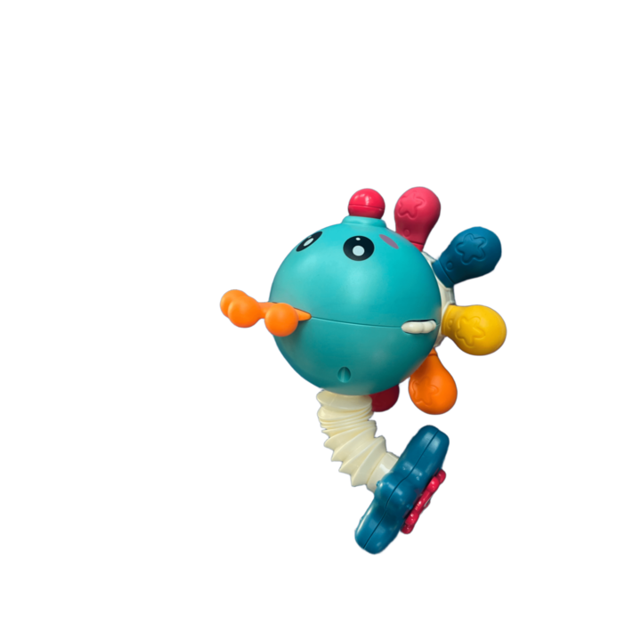 Caracatita IBI, jucarie senzoriala de dentitie bebelusi