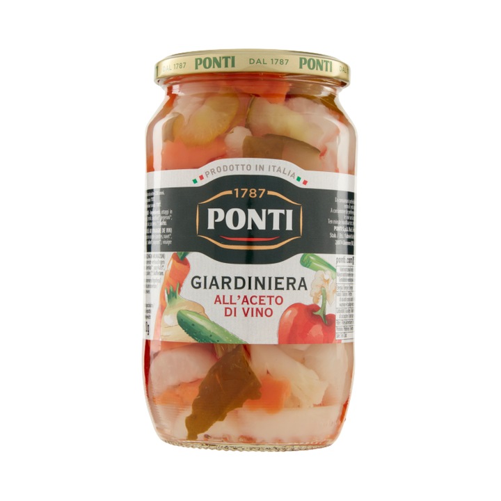 Legume marinate, Ponti, Giardiniera, 700g