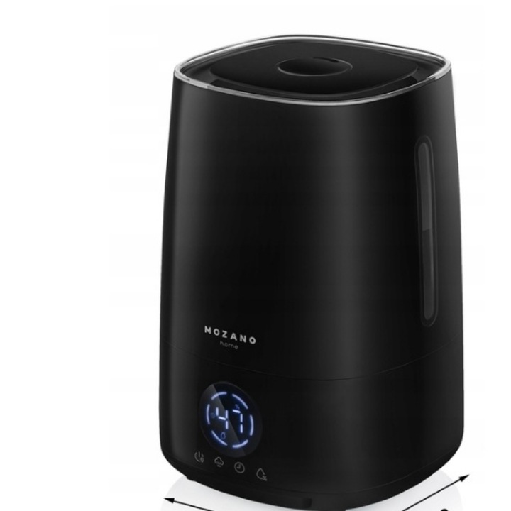 Mozano, 4 literes párásító távirányítóval, éjszakai fény funkcióval, ionizációval, diffúzorral