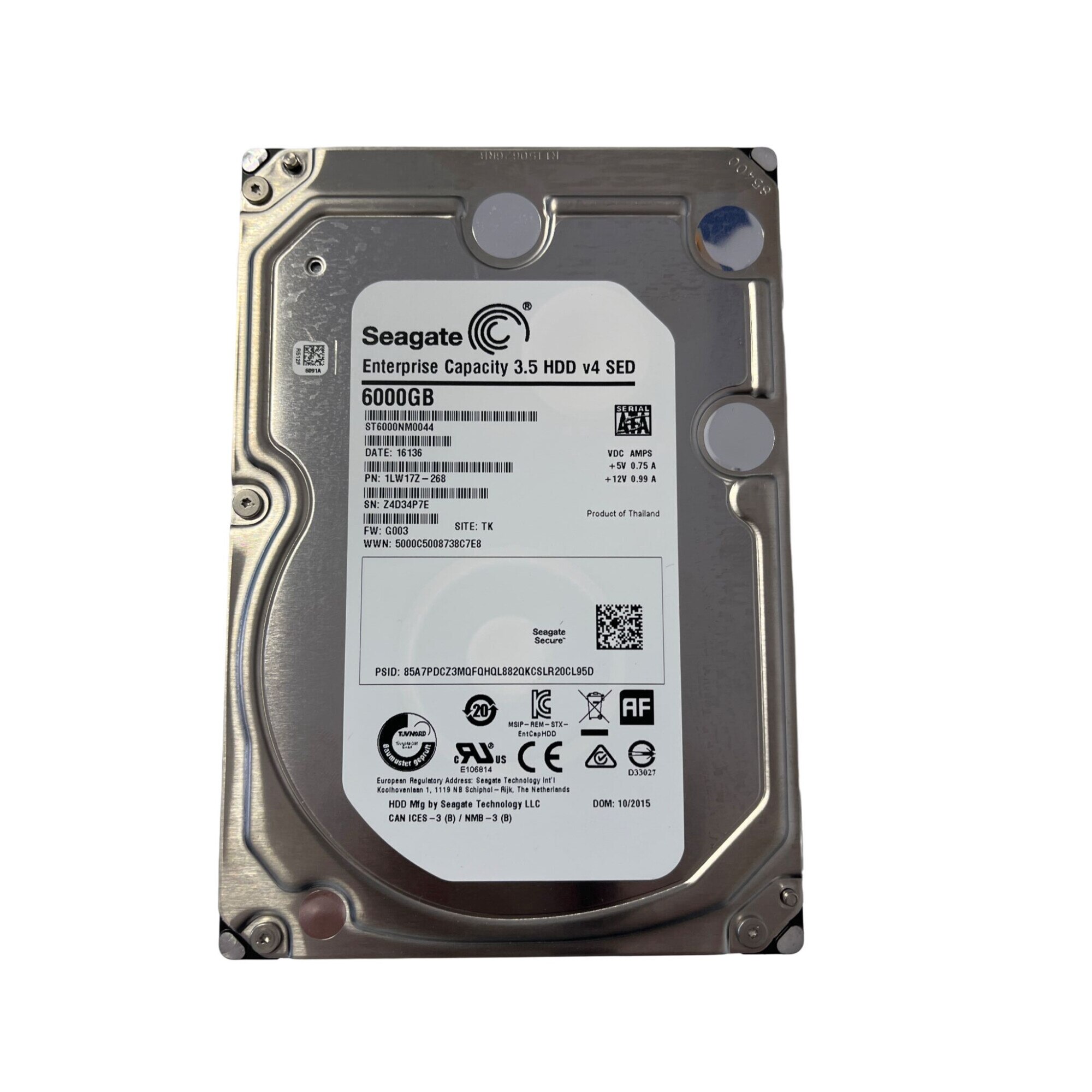 HDD 3, '5 SATA III Seagate Enterprise 6TB 7200 RPM - eMAG.ro