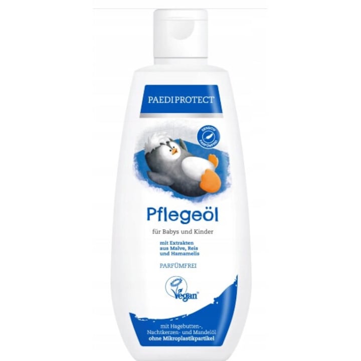 Детско масло за тяло Paediprotect, бадемово масло, 200 ml, за деликатна кожа