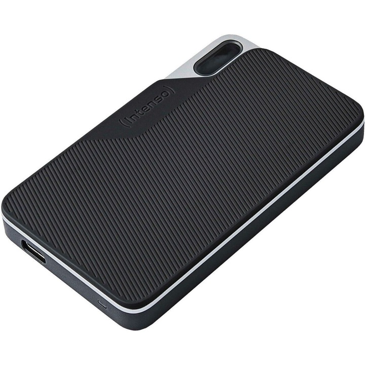 Intenso (3826461) TX100 външен SSD 1 TB, USB3.2 Type-C връзка, черен