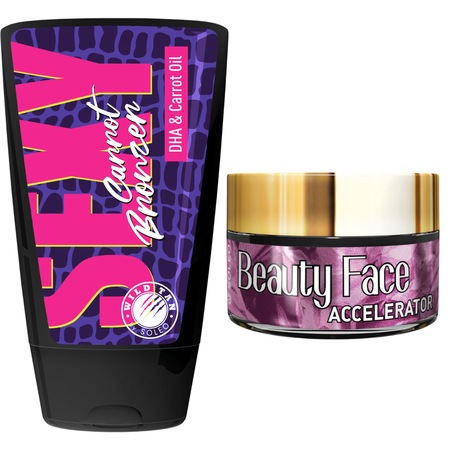 Set autobronzant Sexy Carrot Bronzer 125ml + Accelerator Beauty