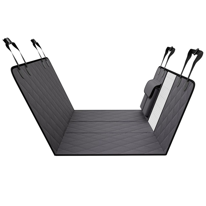 Husa protectie bancheta pentru transport caini/pisici, max 160 kg, sezut 1370 x 610 mm, 2 x buzunare, XL, 8 straturi, Impermeabila