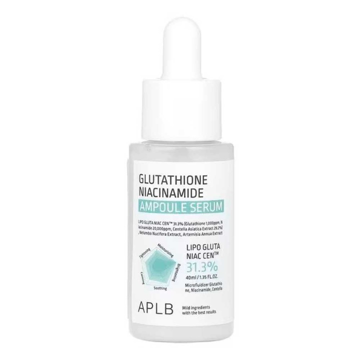 Ser pentru ten cu glutathion si niacinamida, APLB, 40ml