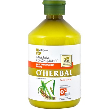 Balsam fortifiant pentru consolidarea si cresterea parului, O'Herbal, 500 ml Balsam fortifiant pentru consolidarea si cresterea parului, O'Herbal, 500 ml