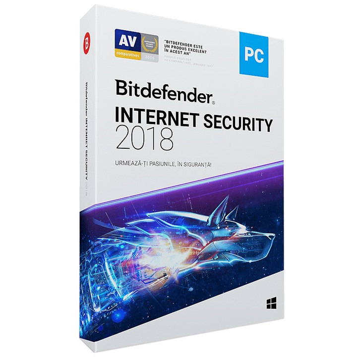 Bitdefender Internet Security 2018, 1 an, 1 dispozitiv