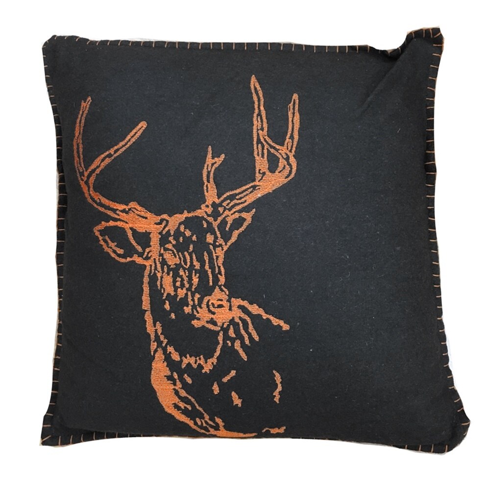 Perna decorativa maro Deer Touch 50x50cm lana/poliester