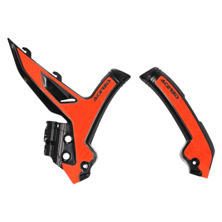 Protectii Cadru Moto, Acerbis, KTM EXC 300 2024 2025, Portocaliu Negru