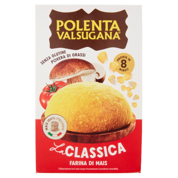 Polenta la Classica 375g, fara gluten, 100% naturala