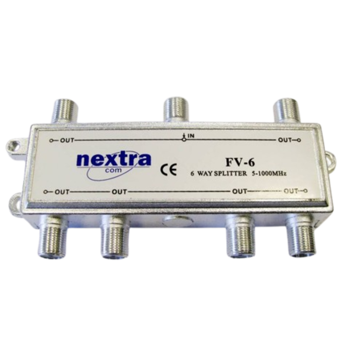 TV jel elosztó elosztó, Nextra, beltéri, 5 kimeneti csatorna