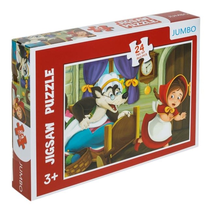 Пъзел Вълкът и Червената шапчица (24 части)