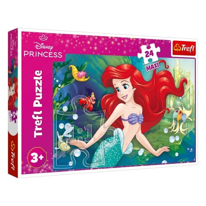 Princess Ariel Puzzle (24 db) - Trefl