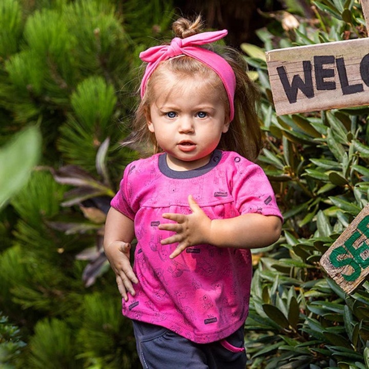 EEVI póló - Savanna, Pink, lányoknak, Rózsaszín