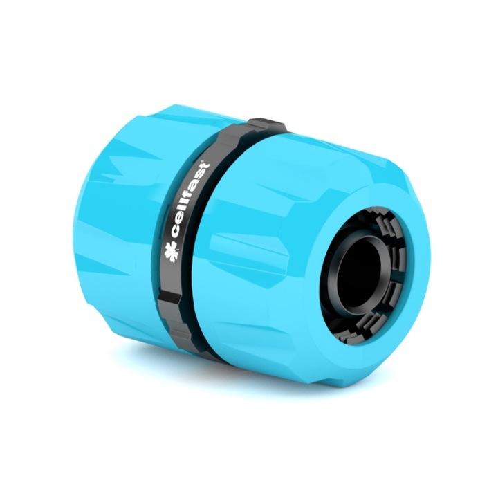 Съединител Cell Fast 50-610, с 2 маркуча, пластмаса, 1/2 - 3/4 инча