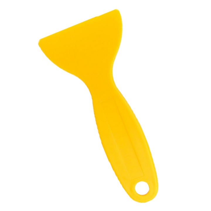 Spatula pentru indepartarea, unealta de vopsit si tencuit, portocalie, dimensiuni ergonomice