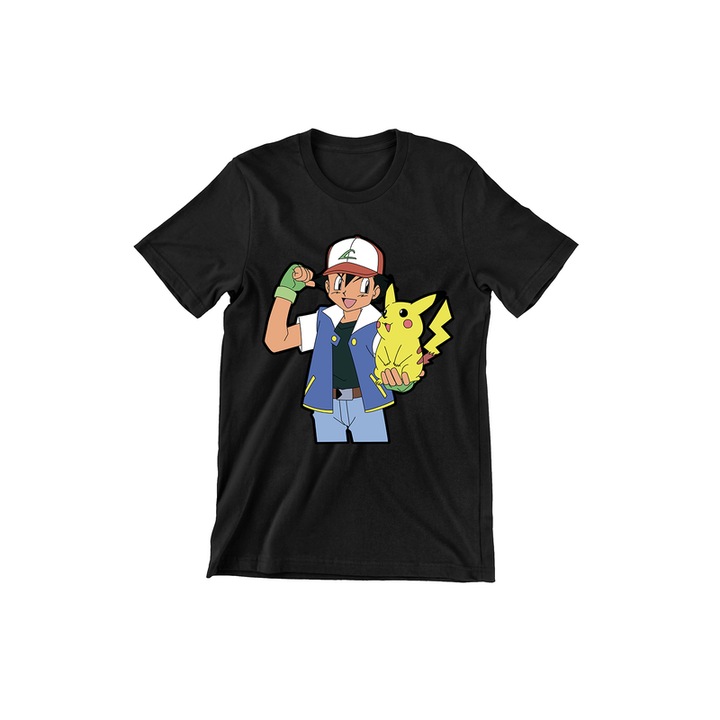 Gyerekpóló, Pokemon Universe, Pikachu és Ash, Fekete