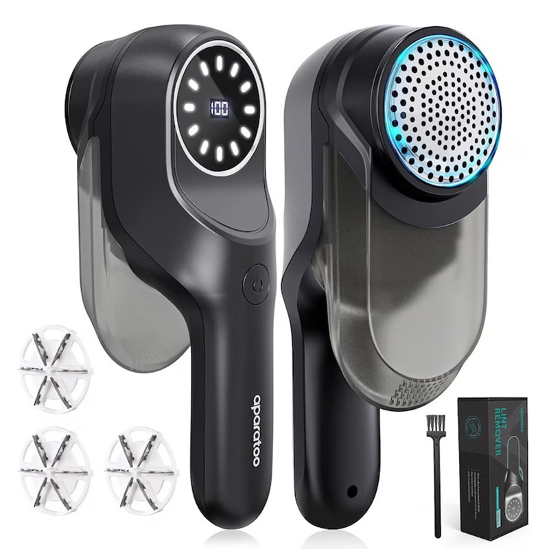 Aparat de Curatat Scame Xenomo® FIBER-X, Portabil, 6 Lame, 2 Trepte de Viteza, Display LED, Usor de Curatat, Incarcare USB-C, Potrivit pentru orice tip de material