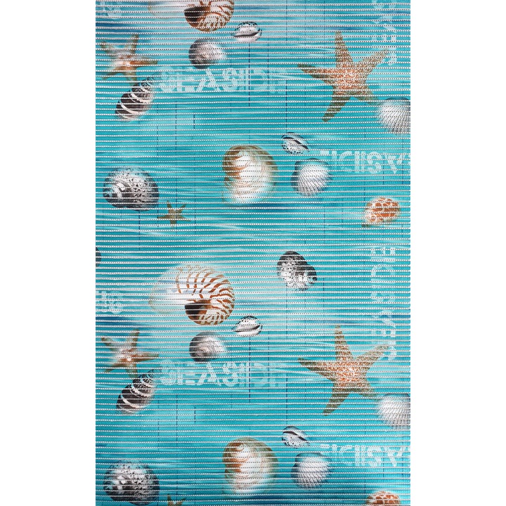 Covoras din spuma, taiate la dimensiune, 65 x 10 cm, DecoMeister®, Model Marin, MA025-065-0010