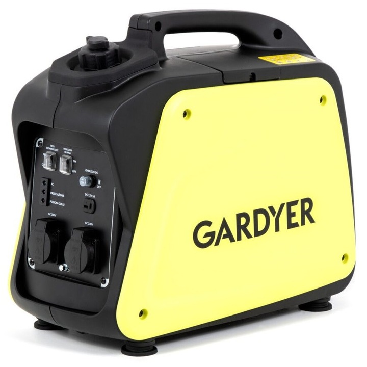 Generator electric invertoare Gardyer GI2000 2kW, 230V, 4.1L combustibil, 20.4kg