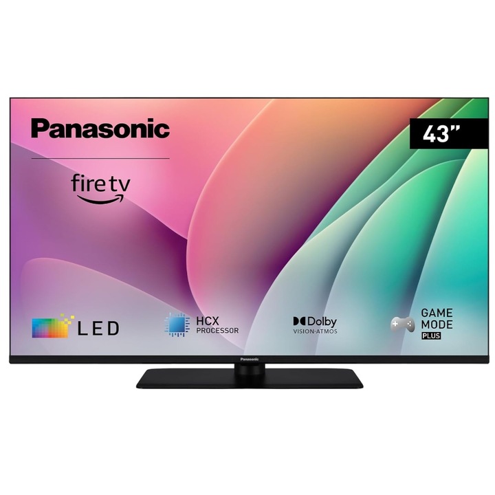 Телевизор Panasonic, LED, 109 cm, 43", TV-43W80AEZ, Ultra HD 4K, Smart TV, WiFi, CI+