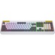 Tastatura gaming mecanica cu fir Hator Icefall, conectivitate USB, iluminare RGB, tip switch membrana, material taste ABS cu gravare laser si acoperire UV, Alb