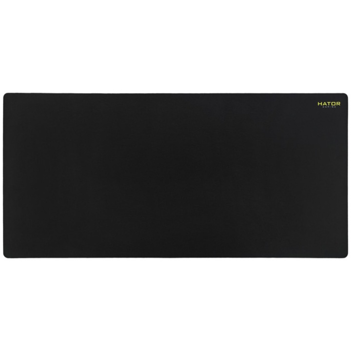 Mousepad Hator Tonn XXL, dimensiuni 900 х 420 х 4 mm, negru