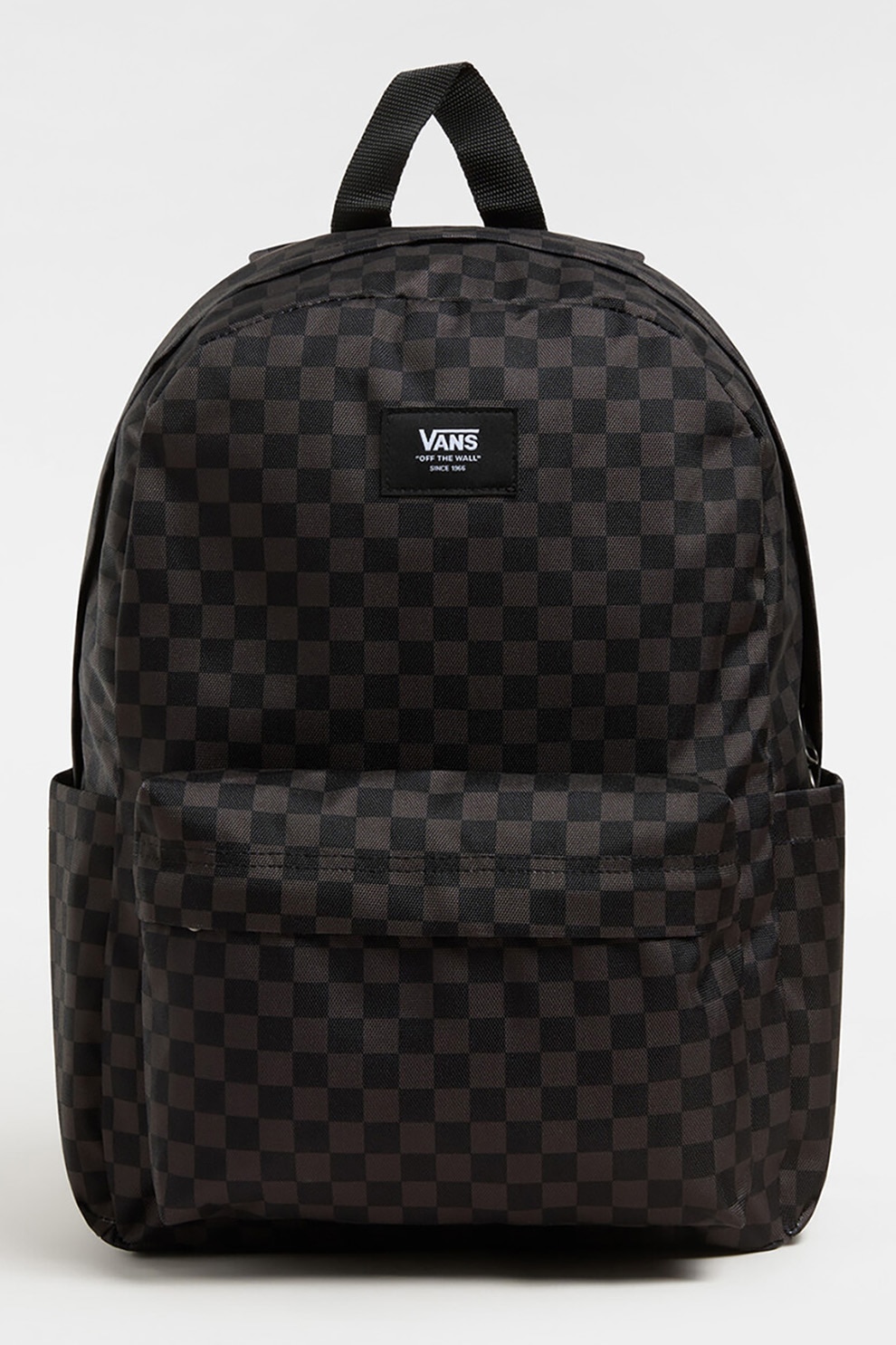 Vans, Rucsac cu model in carouri Old Skool Groom, Negru, Gri