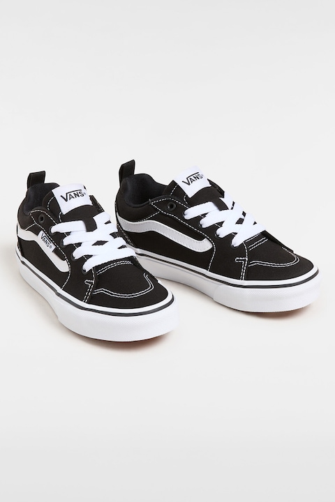 Vans, Текстилни кецове, Бял, Черен, 32.5 EU