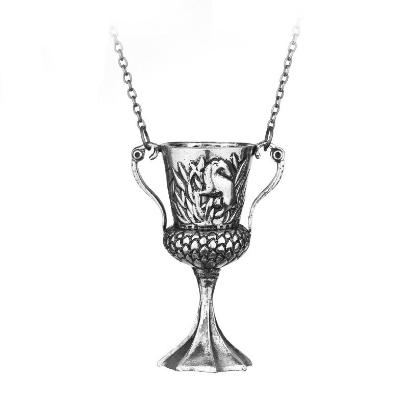Pandantiv Medalion Lantisor Colier HARRY POTTER CUPA - Helga Hufflepuff Horcrux
