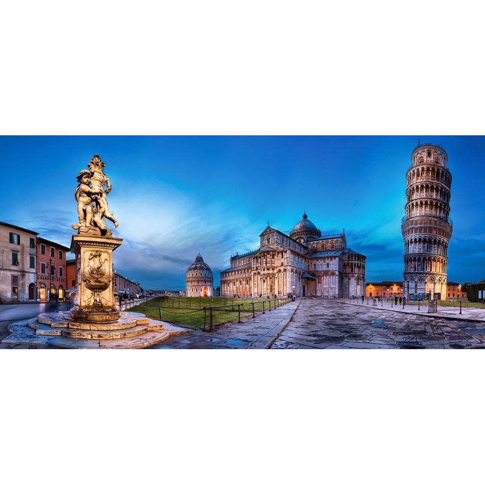 Puzzle Panoramic Castorland Pisa si Piazza dei Miracoli 60276, 600 piese