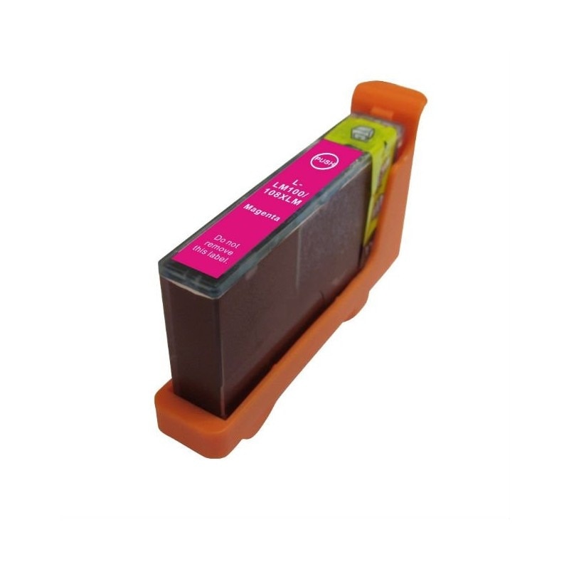 Cartus Compatibil LEXMARK 100XL, Pro 200/S205/Pro 700 Series/705/Pro 800 Series/805/Pro 900 Series/905/S208/S305/S308/S 400/S405/S408//S 500/S505/S508/S600/S605/S608/S 800-Magenta 100XL